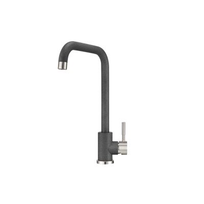 Смеситель для кухни высокий, ST-4033, графит, Granula 108763