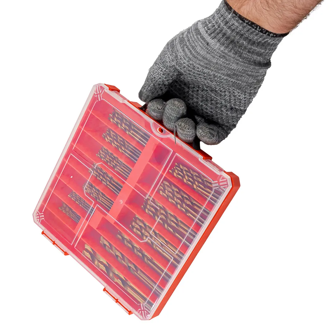 Набор сверл по металлу 93 пр. 2-10 мм ForceKraft FK-924U93