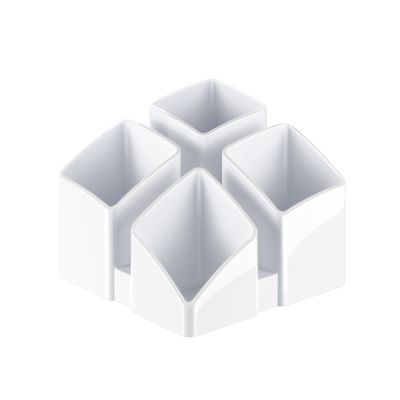 Подставка для канцелярских мелочей "Scala", белый