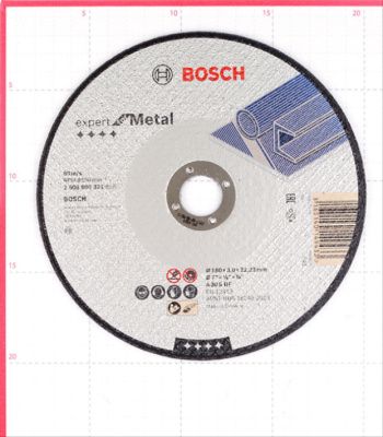 Отрезной круг Bosch 180х3.0х22мм Expert for Metal 2608600321
