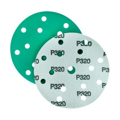 Шлифовальный круг d150 мм 15 отверстий P600 HOREX GTA203T600