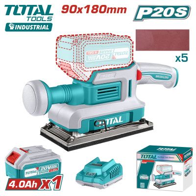 Виброшлифмашина аккумуляторная TOTAL TFSLI20311