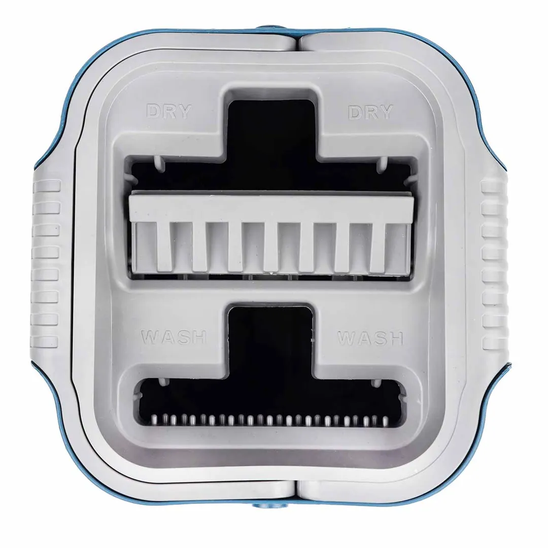 Швабра c телескопической ручкой в комплекте с ведром для отжима WMC TOOLS WMC-16