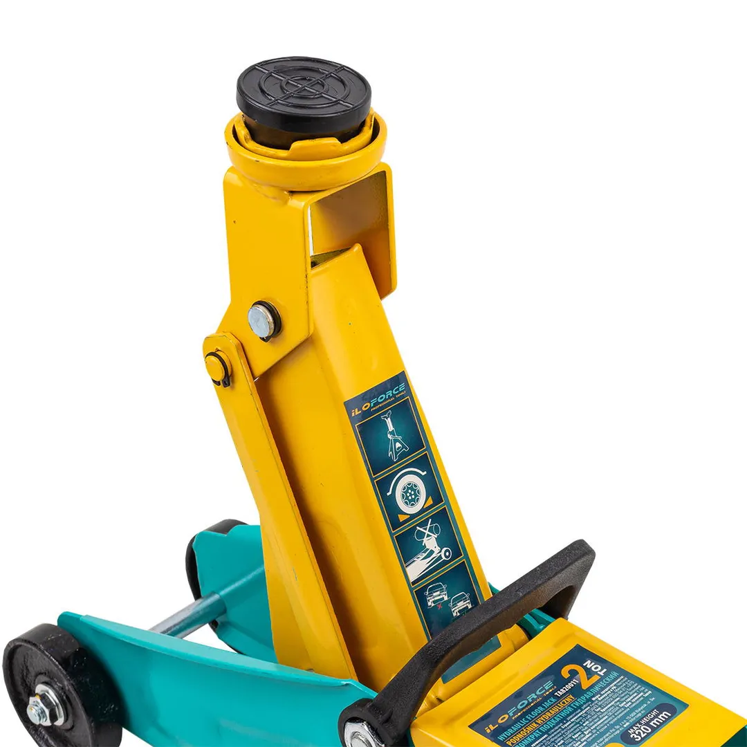 Домкрат подкатной гидравлический 2 т, 135 -320 мм ILOforce IF-TA820011