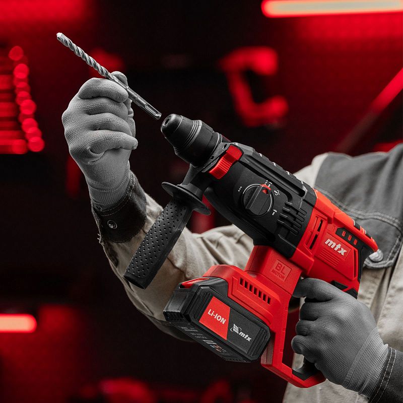 Перфоратор аккумуляторный бесщет. RHB-BL-20-26, 3 Дж, Li-Ion, 20 В MTX 26780