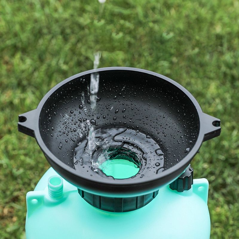 Опрыскиватель Deli GS DL581105, помповый, 5 л, черный, голубой