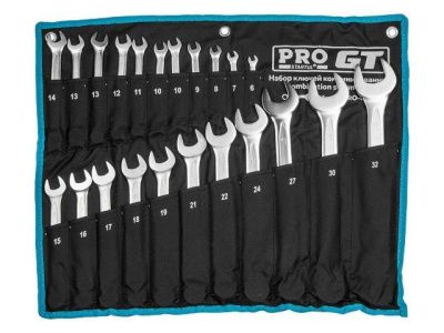 Набор ключей комбинированных 6-32 мм 22 пр GT Pro Startul PRO-81022