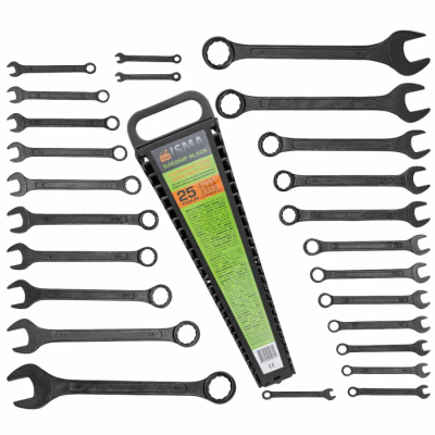 Набор ключей комбинированных 6-32 мм 25 пр ISMA ISMA-5262MP BLACK