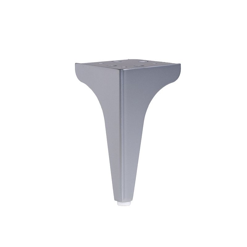 Опора мебельная мет. STELLAR h150 угловая матовый хром AKS 113010