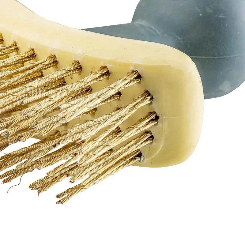 Щетка по металлу двуручная в с прорезиненными эргономическими рукоятками RockForce RF-340126429