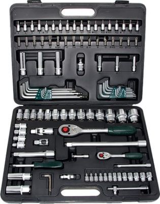 Набор инструментов 108 пр. 6-гр. 1/2"&1/4" Force 41081-5