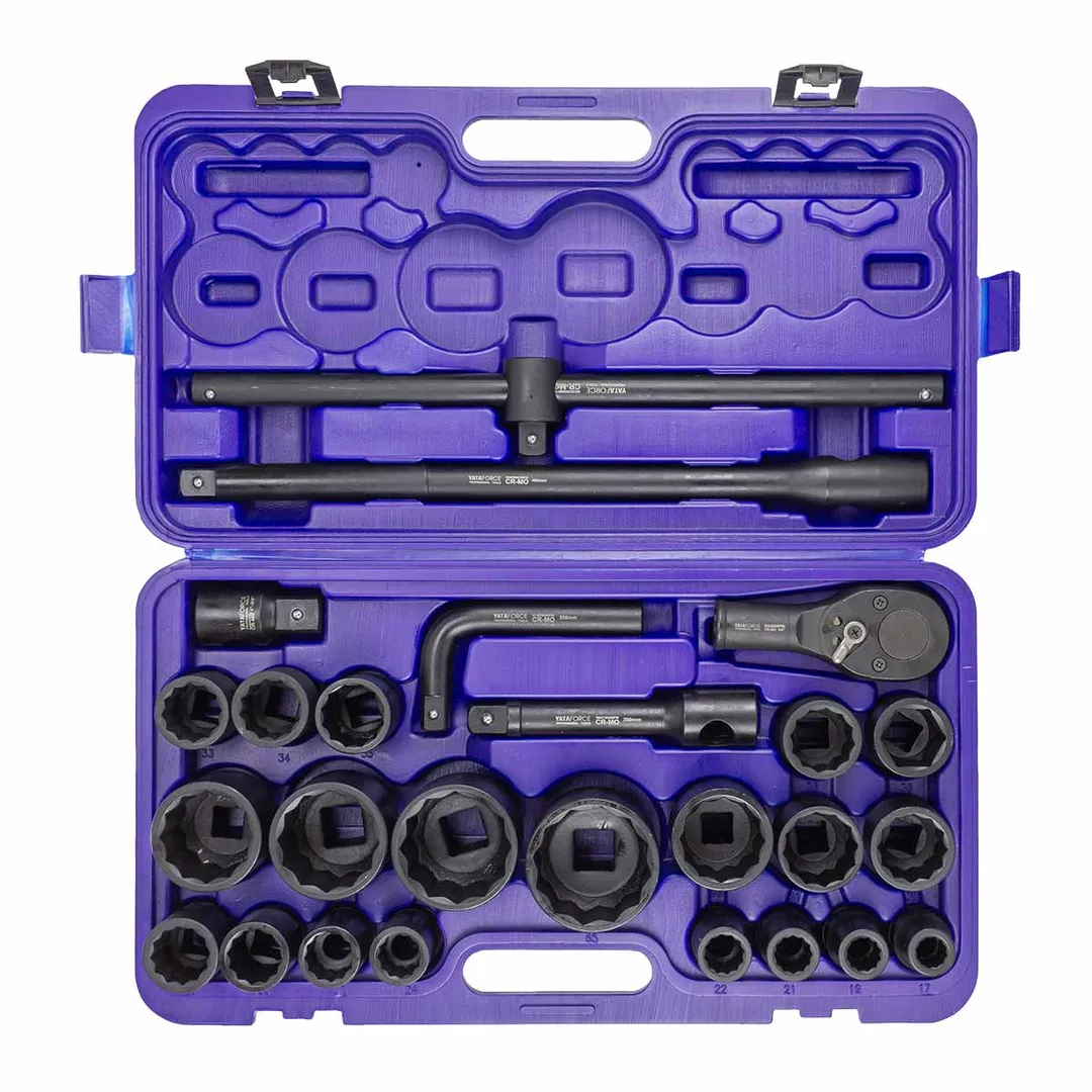 Набор инструментов ударных 26 пр. 3/4'', 12-гр. YATAFORCE YF-68262-9MPB