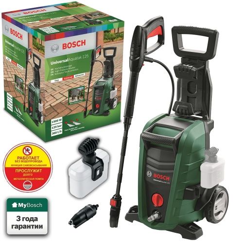Мойка высокого давления UniversalAquatak 125 BOSCH (06008A7A00)