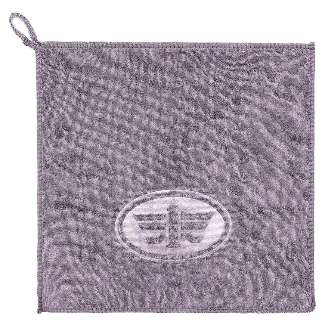 Салфетка чистящая микрофибра с логотипом 30х30 см 3 шт/уп Forsage F-NHE33 FAW