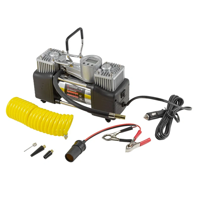 Компрессор поршневой автомобильный Forsage F-98