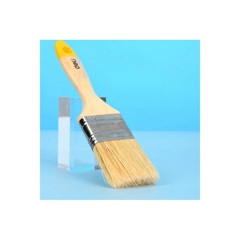 Кисть малярная плоская Deli YS EDL509122, 2-50 мм, деревянная рукоятка, искусственная щетина