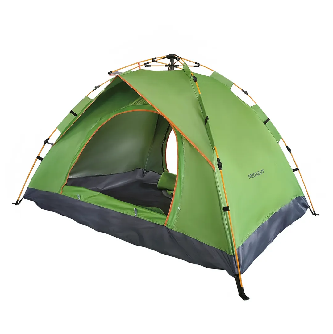 Палатка кемпинговая двухместная, 200х150х125 см ForceKraft FK-CAMP-1