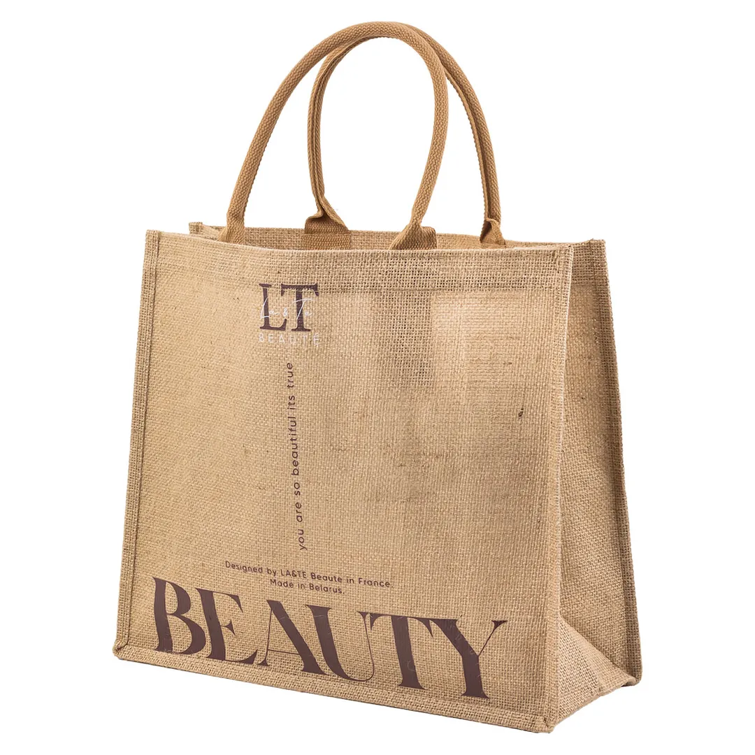 Сумка-шоппер (материал джут) 40х35х14см, max нагрузка 10кг La and Te beaute LT-shbag2