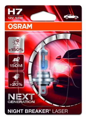 Лампа автомобильная галогенная 55W 12V PX26D 10XBLI1QR2B OSRAM 64210NL-01B