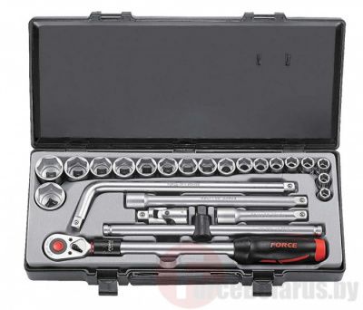 Набор инструментов 25 пр. 1/2'' Force 4255