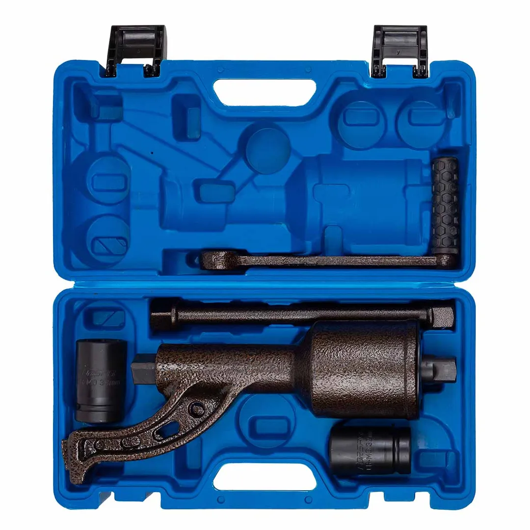 Гайковерт ручной с редуктором 1", головки 32, 33 мм, L330 мм, передаточное число 1:78, 7500 Н/м Forsage F-34114103 HS