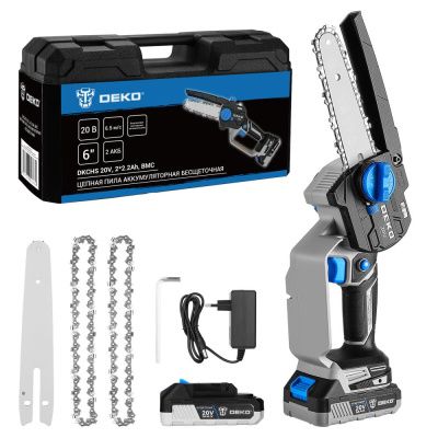 Пила цепная аккумуляторная DKCHS 20 083-2014 DEKO 083-2014