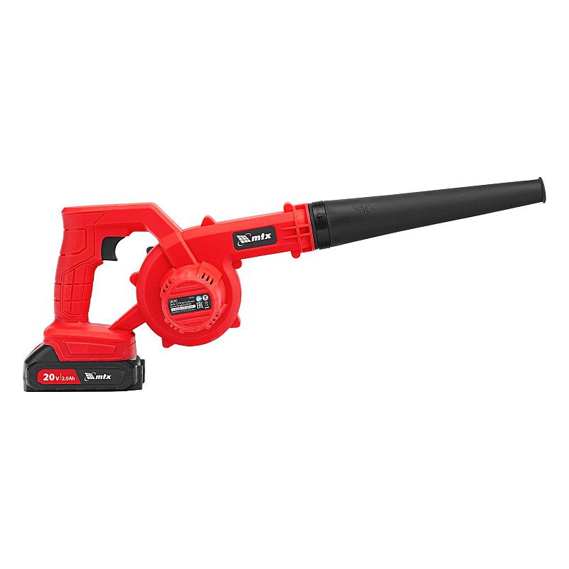 Воздуходувка-пылесос акк. портативная, LB-185, 35 м/с, 170 м3/ч, Li-Ion, 20 В MTX 59620