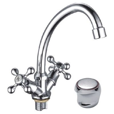 Смеситель для кухни, цинк, хром Ledeme L4917