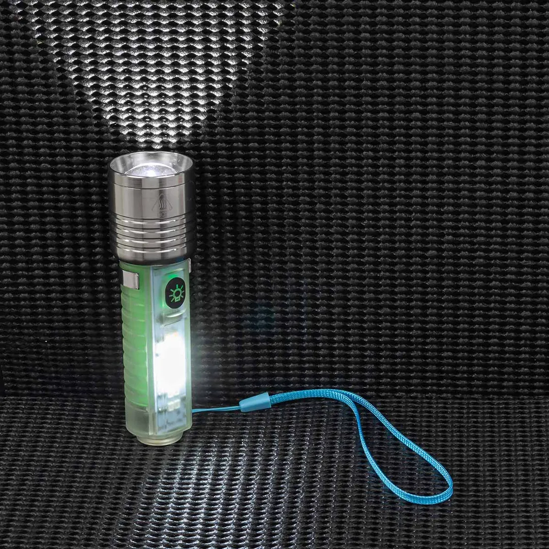 Фонарь аккумуляторный 1500мАч, 400лм RockForce RF-CAM1601