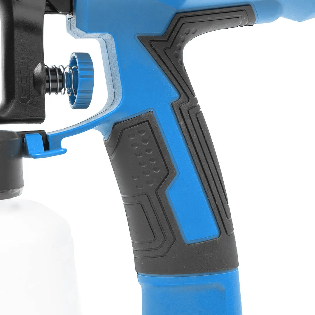 Краскопульт ручной электрический 230В, 400Вт, объем бачка 1 л, макс.расход краски 800мл/мин Forsage F-SG100-640H