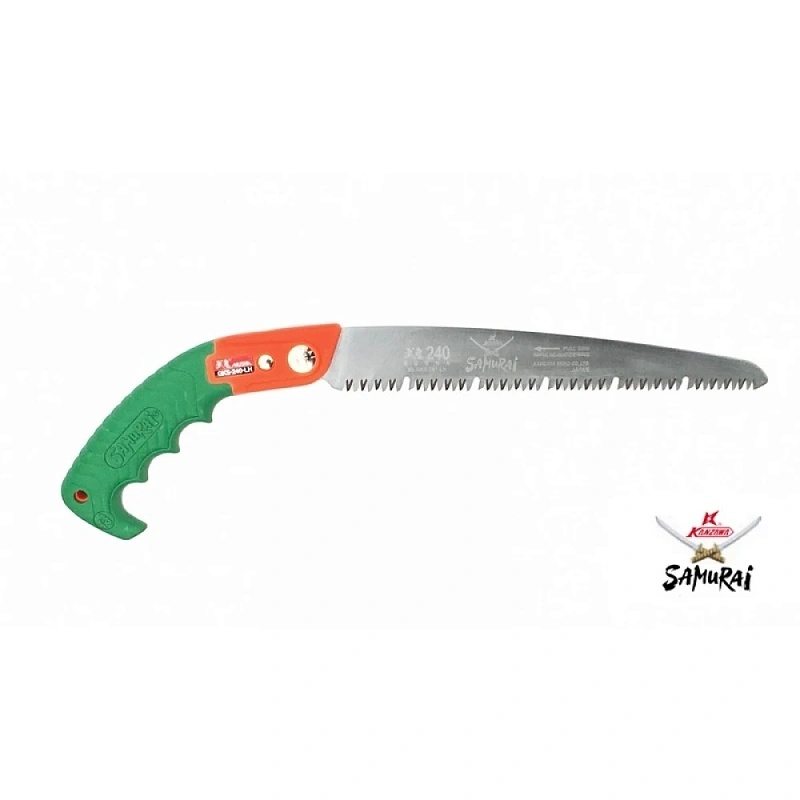 Пила самоочищающаяся, прямое полотно L300 мм/4 мм, в чехле с поясным креплением Samurai GKS-300-LH