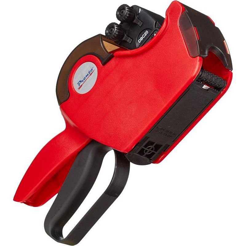 Этикет-пистолет двухстрочный Pronto C20, 26x16 мм, ассорти