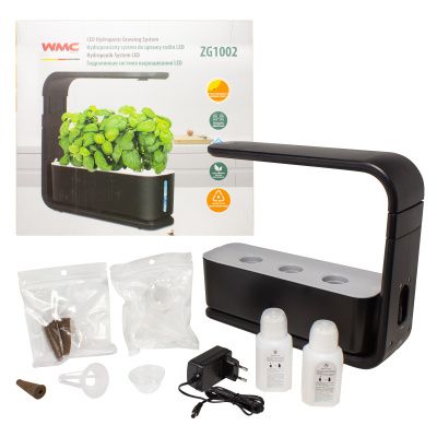 Гидропонная система выращивания с фитолампой WMC TOOLS ZG1002