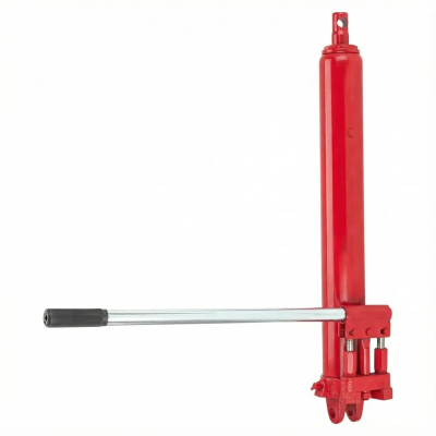 Цилиндр гидравлический удлиненный 3 т, с двухштоковым насосом ForceKraft FK-1203-2