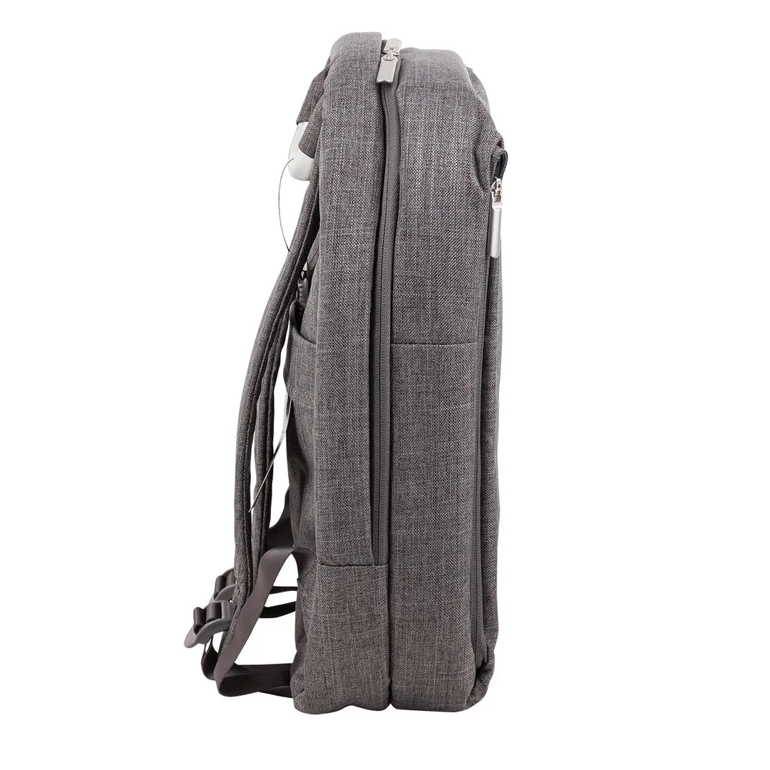 Сумка-рюкзак универсальная с жестким каркасом 9 карманов Forsage F-CX010B