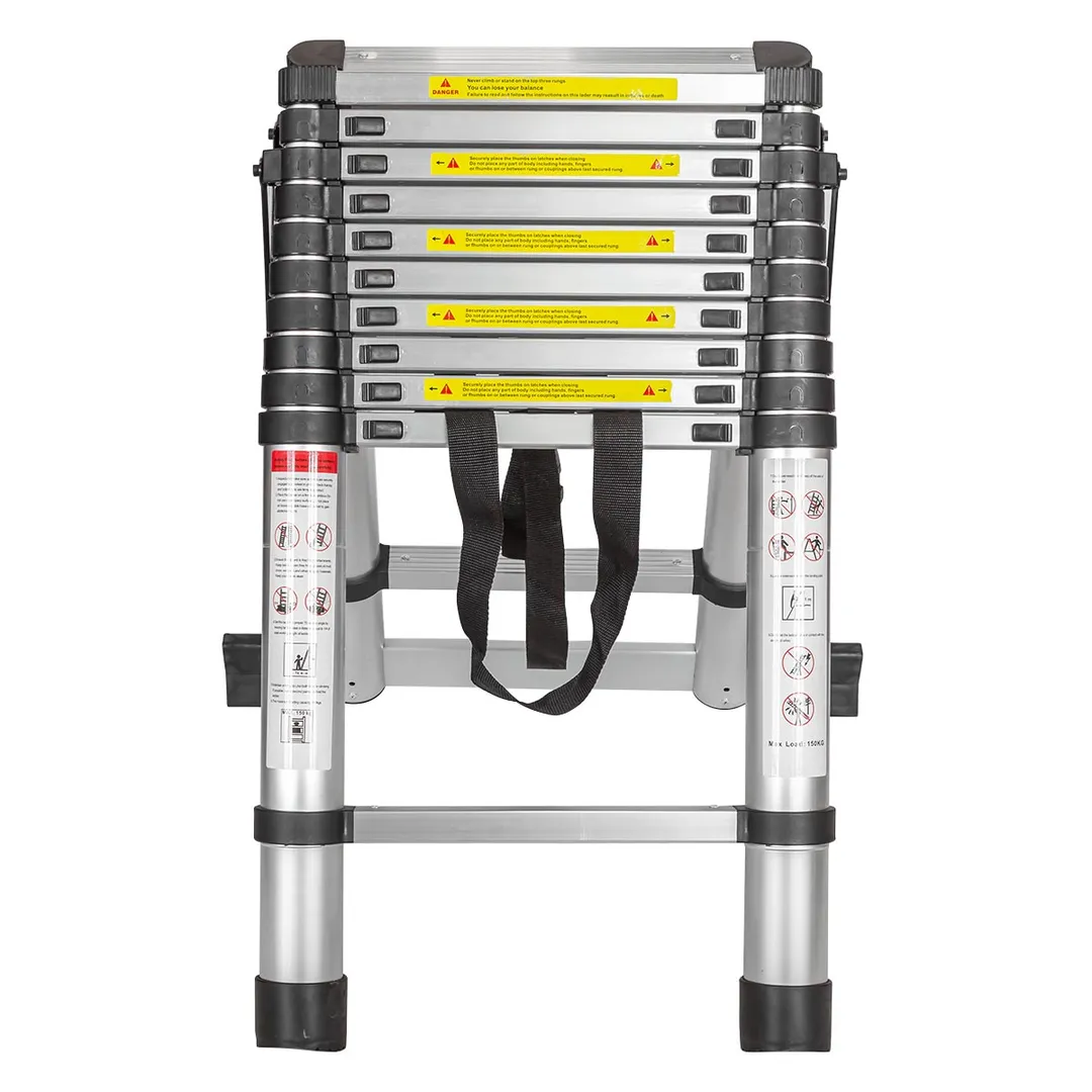 Стремянка телескопическая алюм. бытовая 3.2 м, 11+11 ступ. Forsage F-UP320-2