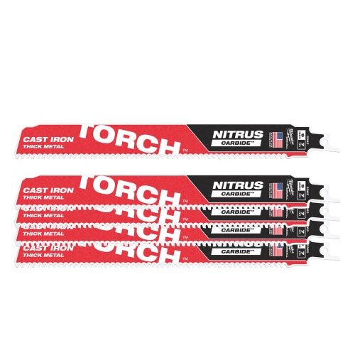 Полотно для саб. пилы (по металлу) THE TORCH NITRUS 230х3,6 (5 шт.) Milwaukee 48005562