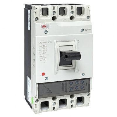 Автоматический выключатель AV POWER-3/3 630А 100kA ETU2,0 EKF AVERES mccb-33-630H-2.0-av