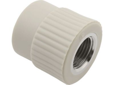 Муфта ПП комб. вн. 20x3/4" сер. FV Plast AA217020034