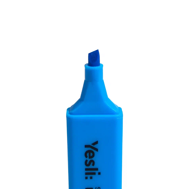 Маркер текстовый "Yesli:", голубой