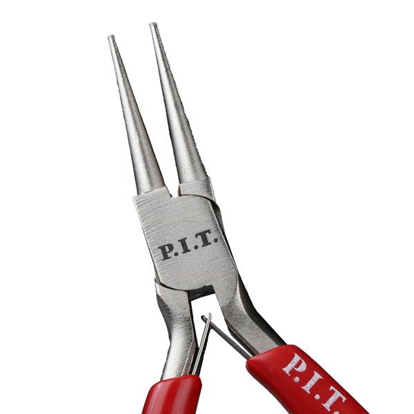 Круглогубцы мини прямые ADVANCE HPLR06-0115R, 115 мм, сталь CR-V, 63HRC, пружина PIT HPLR06-0115R