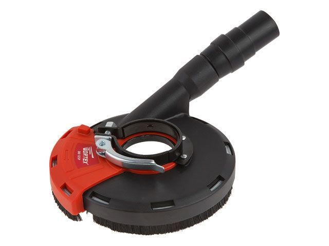 Кожух вытяжной для УШМ DS 125 P, диск 125 мм, для шлифовки бетона Wortex DS125P0018