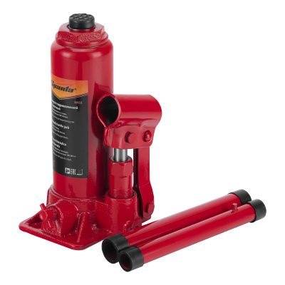 Домкрат гидравлический бутылочный, 3т, 180-340 мм Sparta