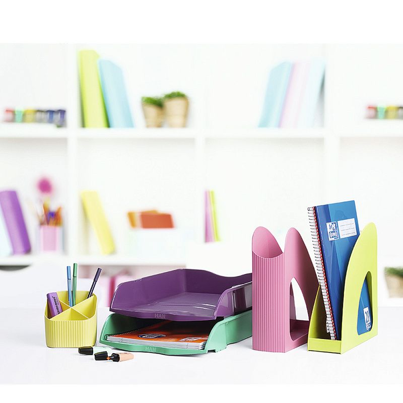 Модуль для бумаг горизонтальный "Re-Loop", фиолетовый