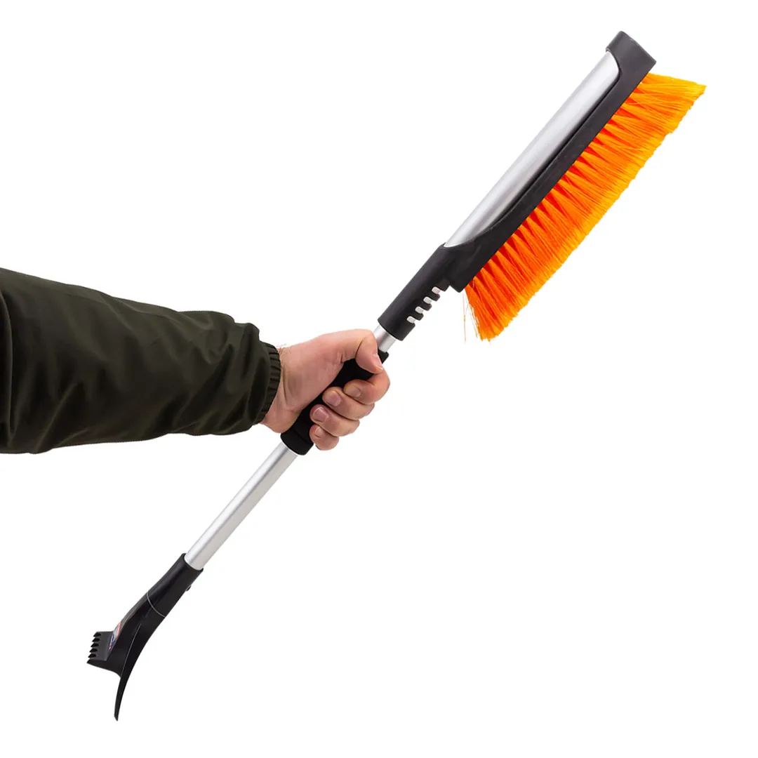 Щетка для снега телескопическая со скребком 80-100 см Forsage F-X2301 or