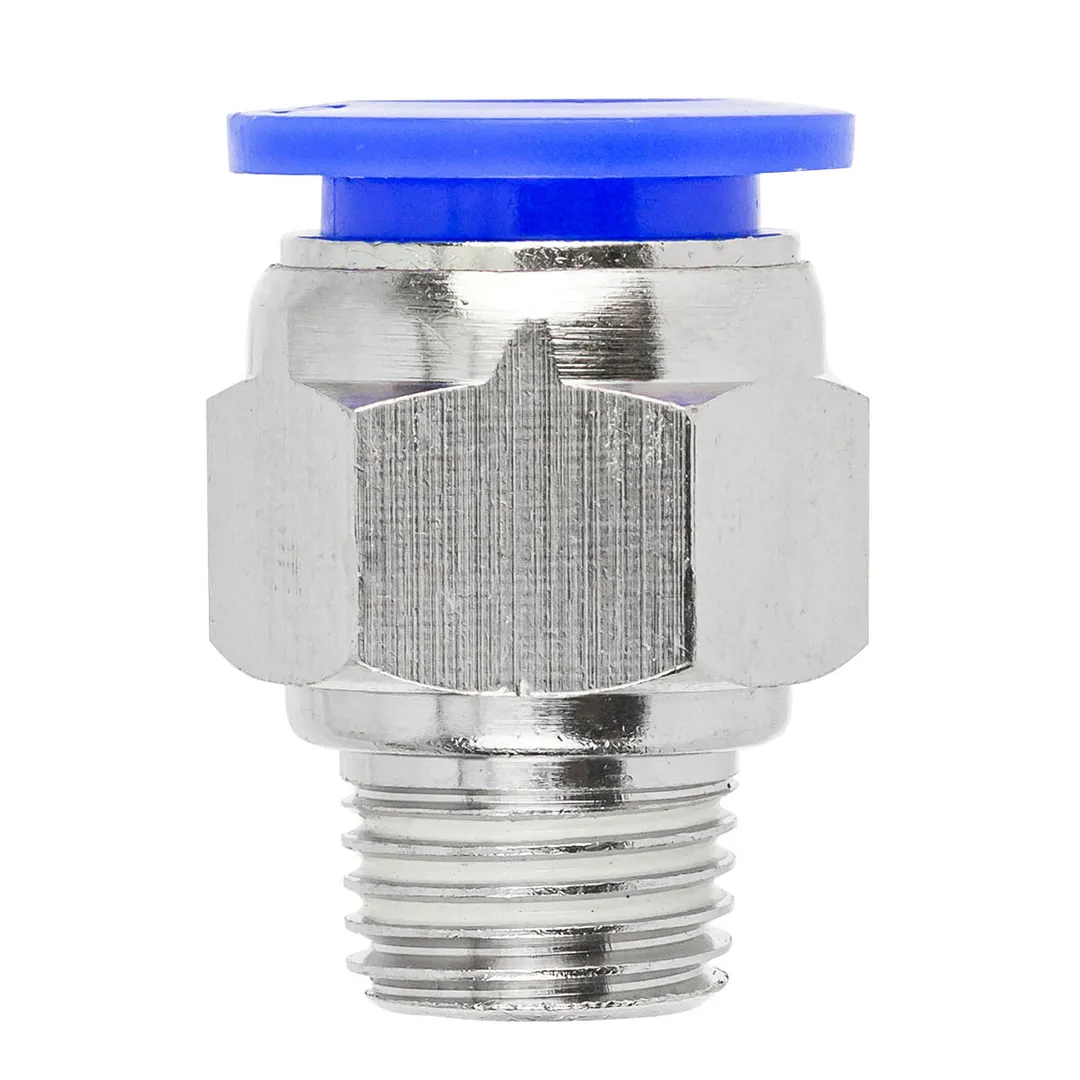 Фитинг для пластиковых трубок 12 мм-наружная резьба 1/4'' Forsage F-SPC12-02