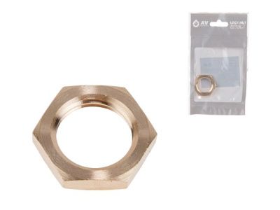 Контргайка 1/2" вн., инд. упак. AV Engineering AVE311001