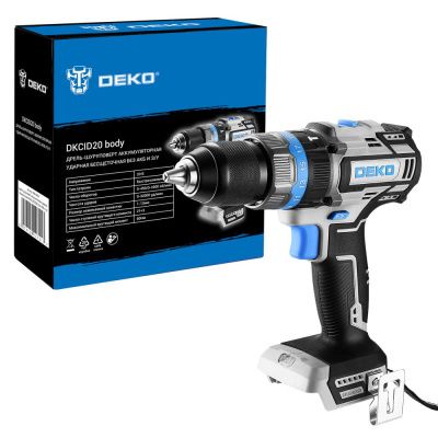 Дрель-шуруповерт аккумуляторная DKCID20 063-4456 DEKO 063-4456
