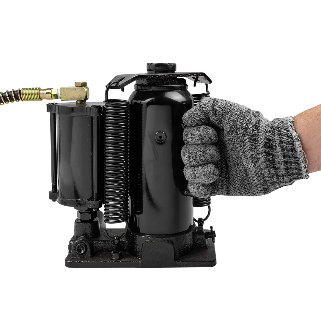 Домкрат пневмогидравлический бутылочный, 12 т, 265-510 мм RockForce RF-1600-1