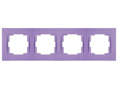 Рамка 4-ая горизонтальная пурпурная, RITA, Mutlusan 22208001425
